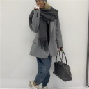 sciarpa in viscosa e lana rainbow